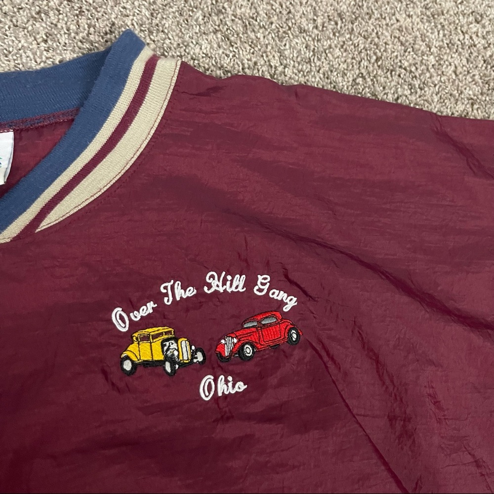 Vintage Over The Hill Gang Pullover Windbreaker - Picture 4 of 12